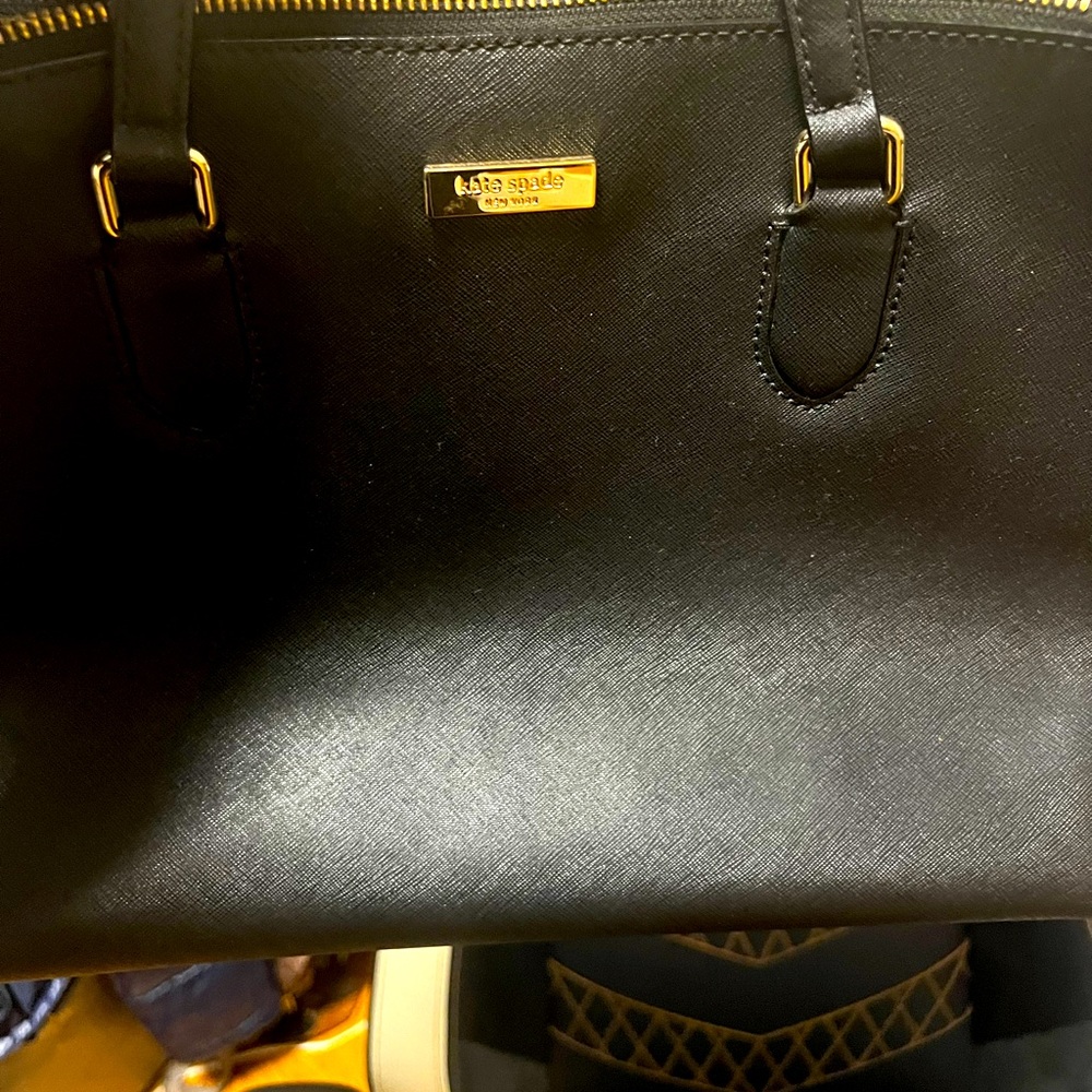 Like new black Kate Spade purse